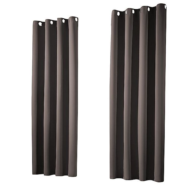 heimtexland Verdunkelungsvorhang Thermo- Verdunkelungsgardine Vorhang Ösens günstig online kaufen