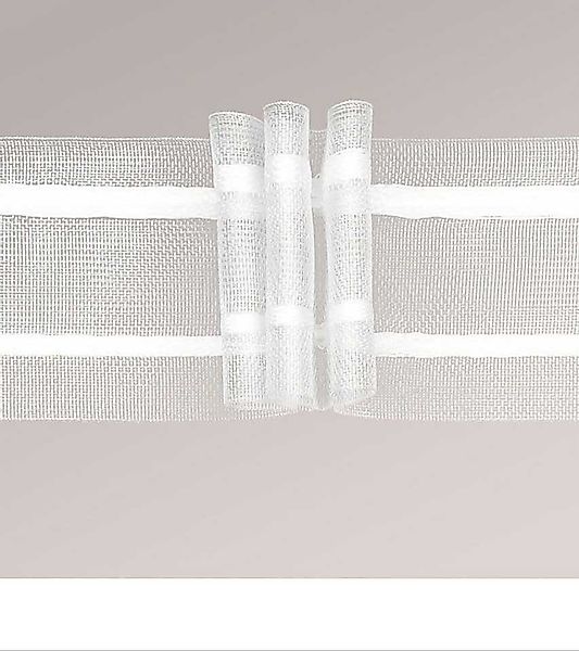 LYSEL® Gardinenbefestigungen Ersatzteile Faltenband Raffverhältnis 1:2, (1- günstig online kaufen