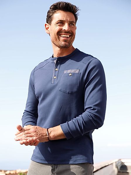 Marco Donati Langarmshirt "Langarm-Shirt", (1 tlg.) günstig online kaufen