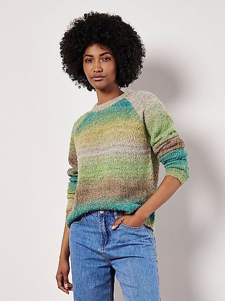 Apricot Strickpullover Bouclé-Pullover in Multicolor günstig online kaufen