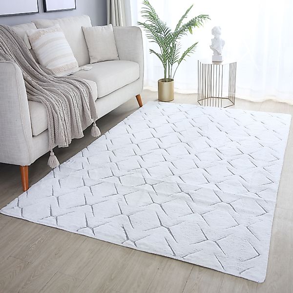 Carpettex Hochflor-Teppich Skandinavisches Design, Läufer, Höhe: günstig online kaufen