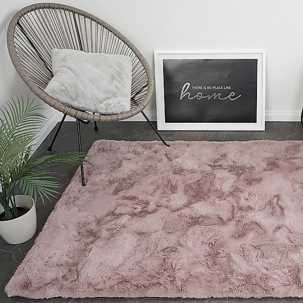 Consilio Concept Fellteppich Teppich Hasenfell Imitat günstig online kaufen