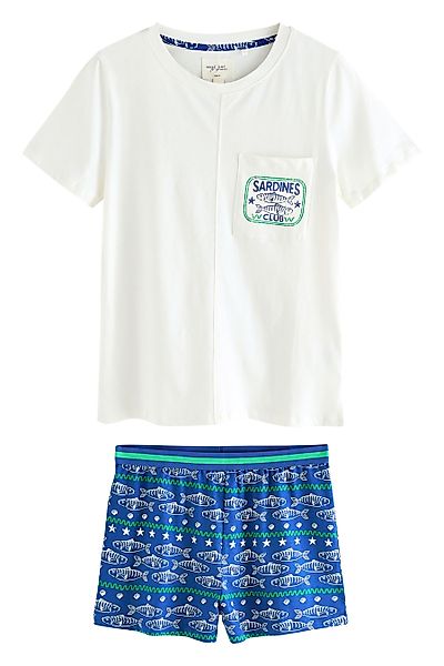 Next Pyjama Pyjamas aus Baumwollgemisch (2 günstig online kaufen