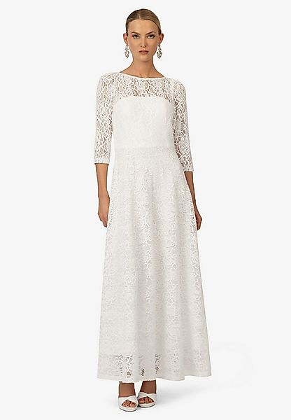 Kraimod Abendkleid mit 3/4-Ärmeln aus floraler Spitze günstig online kaufen