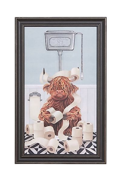 Next Wanddekoobjekt WC-Wanddeko, Hamish das Hochlandrind günstig online kaufen