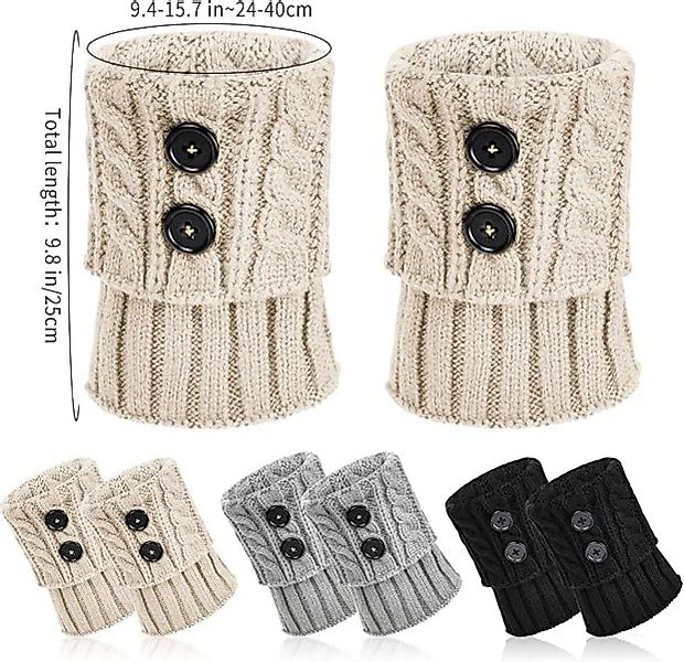 Coonoor Beinstulpen Damen Gestrickte Leg Warmers günstig online kaufen