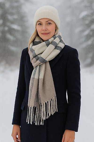 COLLEZIONE ALESSANDRO Modeschal "SuperSofty" 1 Stk. mit Karomuster, elegant günstig online kaufen