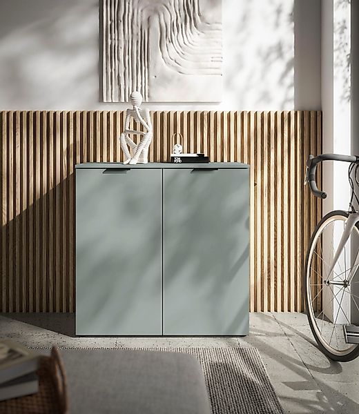 HBZ Sideboard "Linz Kommode, BxHxT 90x90x40cm" 1 Stk. tlg. Breite 90cm,Lip- günstig online kaufen