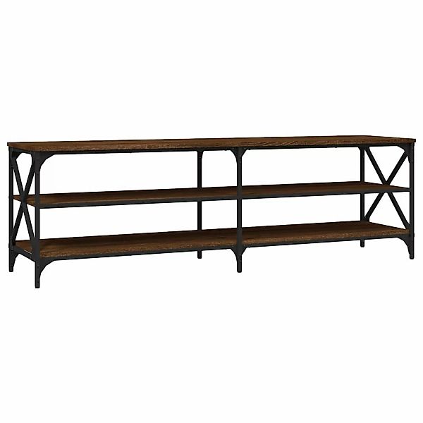 Vidaxl Tv-schrank Braun Eichen-optik 160x40x50 Cm Holzwerkstoff günstig online kaufen