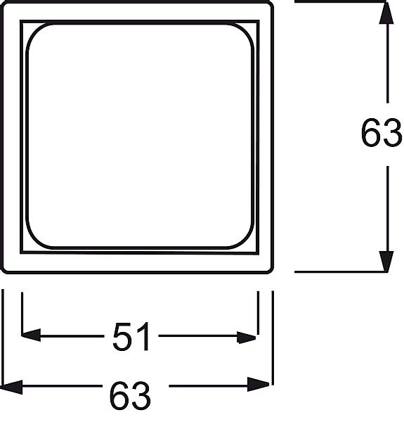 Busch-Jaeger Zentralscheibe eds 50x50,f.TAE-Einsatz 1746/10-866 - 2CKA00171 günstig online kaufen