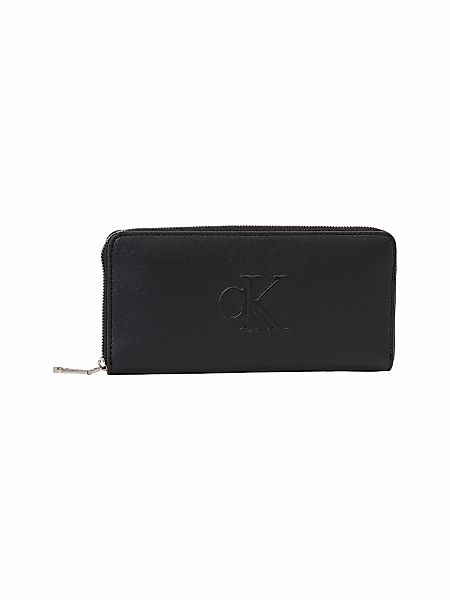 Calvin Klein Jeans Geldbörse "SCULPTED ZIP AROUND WALLET", Geldbeutel, Port günstig online kaufen