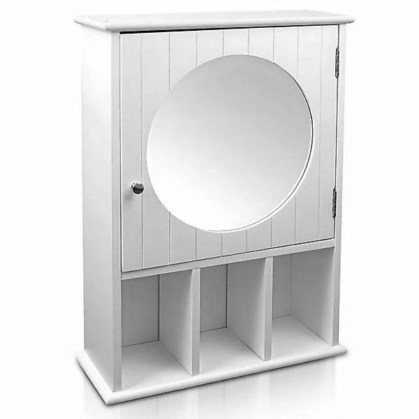 habeig Badezimmerspiegelschrank Badezimmerspiegelschrank Badschrank mit Tür günstig online kaufen