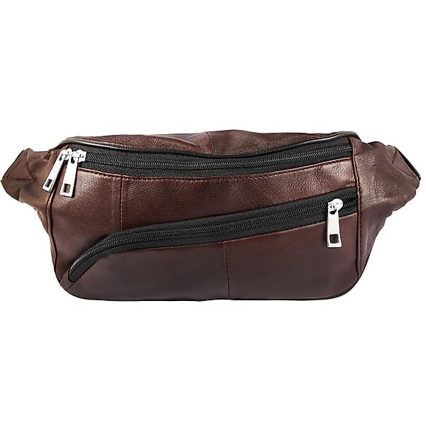 KARMA Bauchtasche Hüfttasche Echtleder Blau od. günstig online kaufen