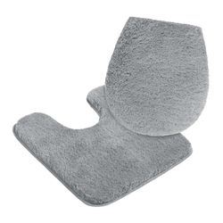 my home Badematte "Merida, Badvorleger, Badezimmer Teppich" Höhe 32 mm ruts günstig online kaufen