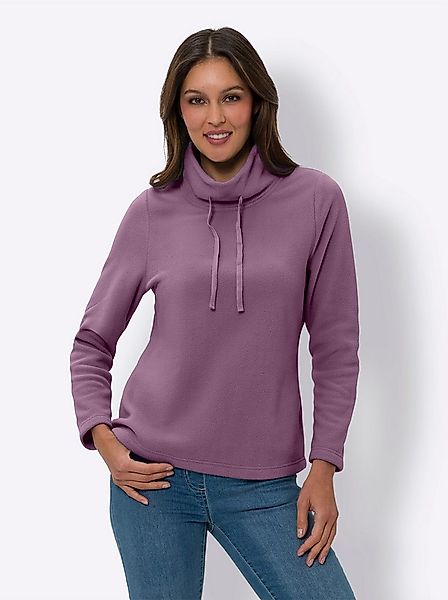 Sieh an! Fleeceshirt Fleeceshirt . Länge ca. 66 cm günstig online kaufen