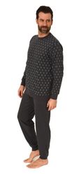 Normann Pyjama Herren Schlafanzug lang mit günstig online kaufen