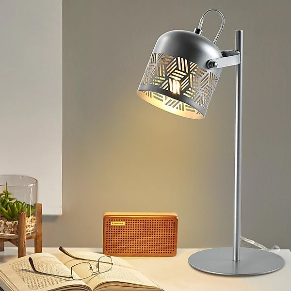 LQWELL Tischleuchte E27 Nachttischlampe LED Tischlampe, günstig online kaufen