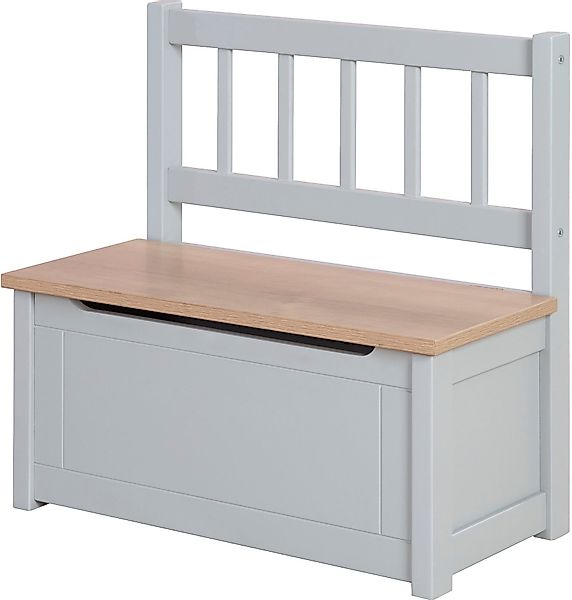 roba® Truhenbank Woody, natur & taupe, günstig online kaufen