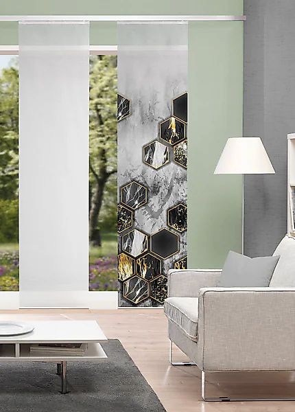 Vision S Schiebegardine »LAYON« Paneelwagen 1 Stk. tlg. Schiebevorhang digi günstig online kaufen