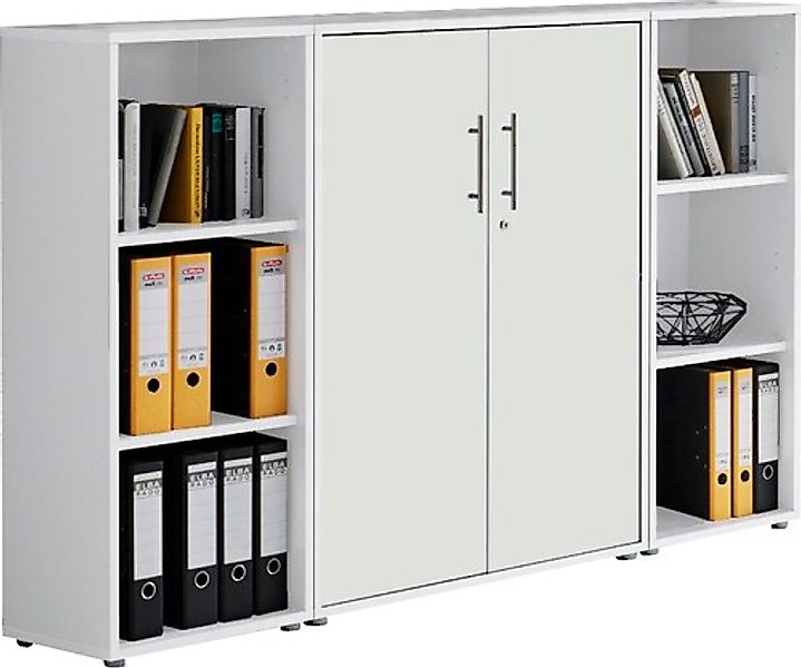 BMG Möbel Büromöbel-Set »Tabor«, besteht aus 1 Schrank und 2 Regalen günstig online kaufen