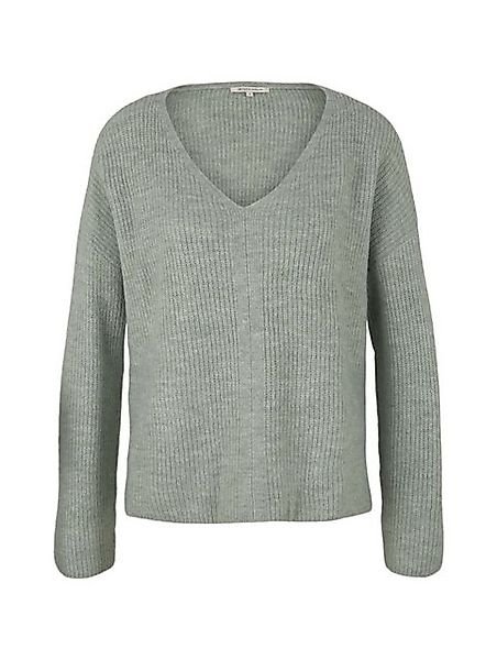 TOM TAILOR Strickpullover boxy v-neck pullover günstig online kaufen