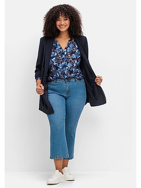 Sheego Bootcut-Jeans Große Größen in 7/8-Länge, günstig online kaufen