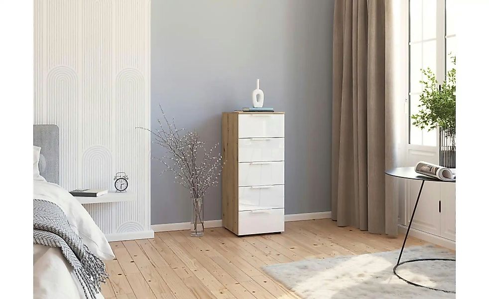 Kommode  Flipp ¦ holzfarben ¦ Maße (cm): B: 40 H: 100 Kommoden & Sideboards günstig online kaufen