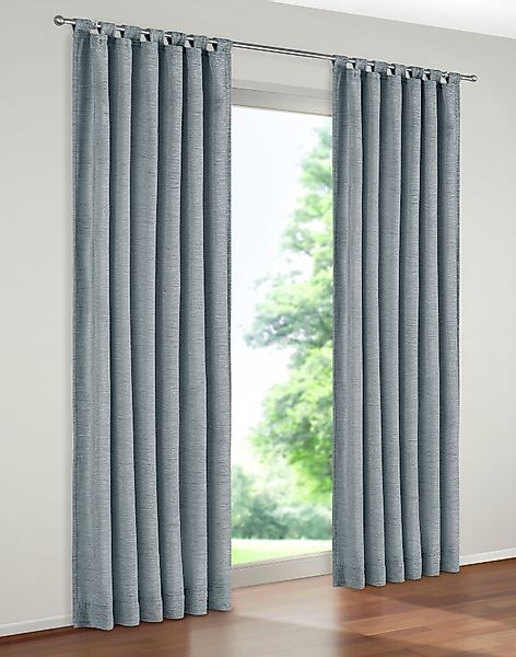 Wirth Vorhang "Trondheim 328 g/m²" Schlaufen 1 Stk. tlg. günstig online kaufen