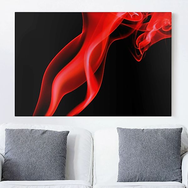 Leinwandbild Abstrakt - Querformat Magical Flame günstig online kaufen