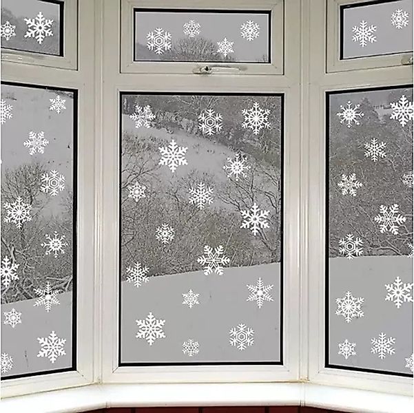 Ruhhy Fenstersticker Weihnachts-Fensteraufkleber, glatt, ideal für Weihnach günstig online kaufen