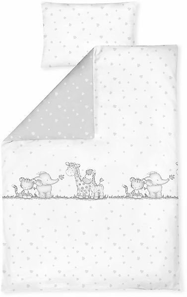 Julius Zöllner Kinderbettwäsche "Dschungelbande" 2 Stk. günstig online kaufen