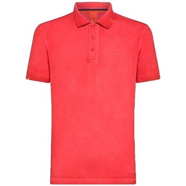 Sun68  T-Shirts & Poloshirts Polo Spezialgefrbte Himbeere günstig online kaufen