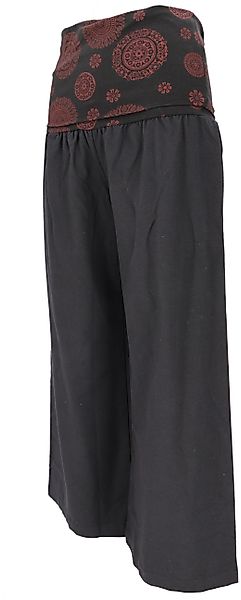 Guru-Shop Relaxhose Weite Marlenehose, Wellnesshose, Yogahose, günstig online kaufen
