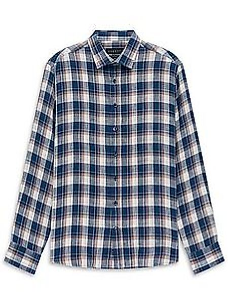 Hemd Modern Fit Bugatti blau günstig online kaufen