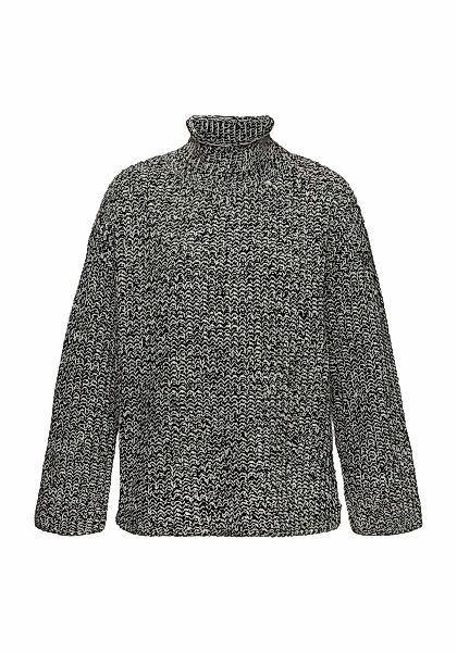 Buffalo Stehkragenpullover in Melange-Optik günstig online kaufen