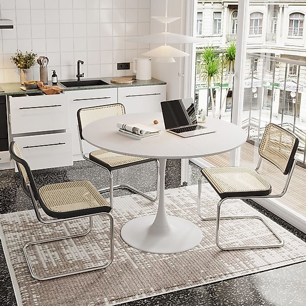 HAUSS SPOLE Esstisch 120cm Couchtisch Gartentisch günstig online kaufen
