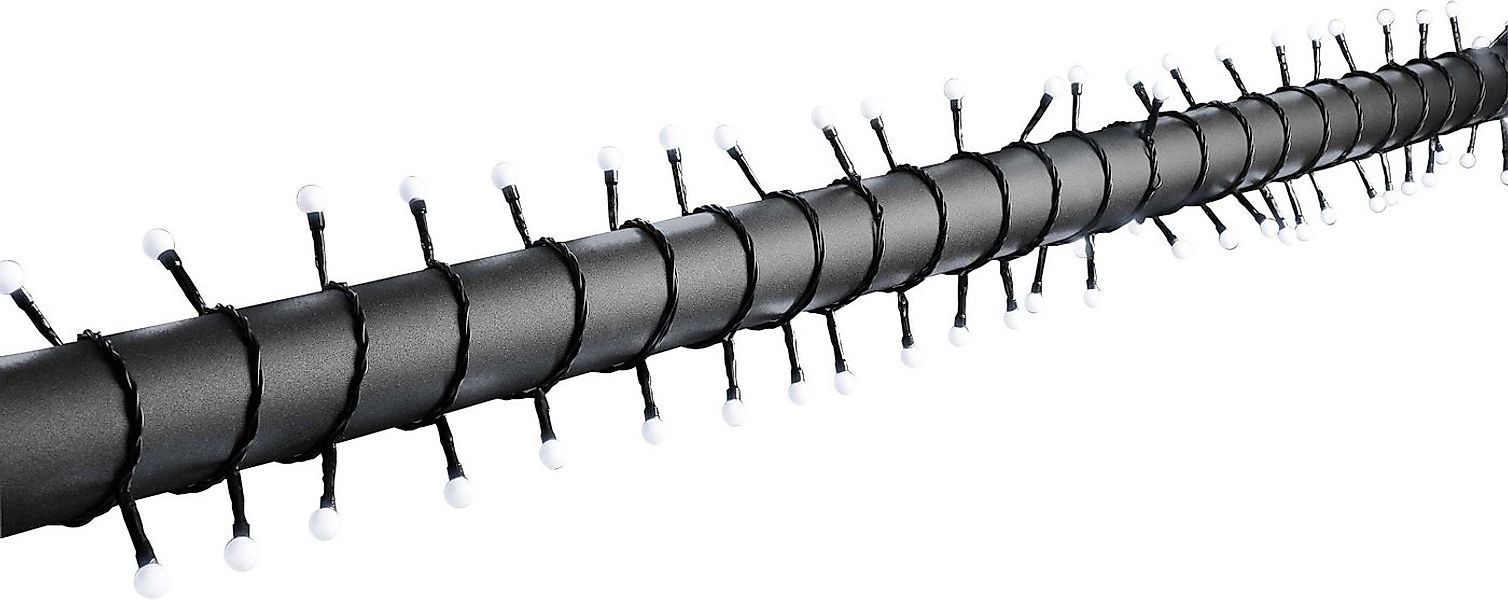 KONSTSMIDE LED-Lichterkette Weihnachtsdeko aussen, runde Dioden, 160 kalt w günstig online kaufen
