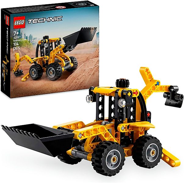 LEGO® Baggerlader (42197), LEGO Technic Konstruktionsspielsteine, günstig online kaufen