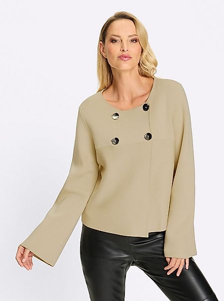 heine Strickjacke Strickjacke Langarm Jacquard günstig online kaufen