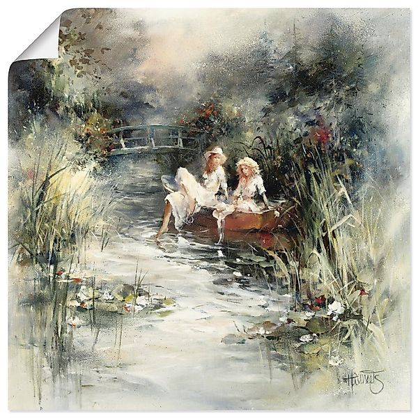 Artland Wandbild Frühlingsschein, Frau (1 St), günstig online kaufen