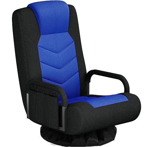 Yaheetech Gaming-Stuhl Bodenstuhl 360° Drehbar, Verstellbare Relaxstuhl Med günstig online kaufen