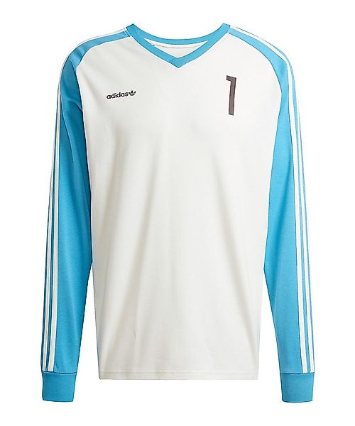 adidas Originals T-Shirt adidas Originals Trikot Weiß Langarm-Trikots Baumw günstig online kaufen