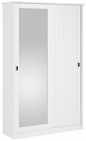 Home affaire Garderobenschrank "Nekso" mit Spiegel, Breite 114 cm, aus MDF günstig online kaufen