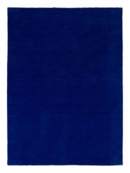 carpetfine Wollteppich "Gabbeh Lola Uni" rechteckig 14 mm Höhe mit natürlic günstig online kaufen