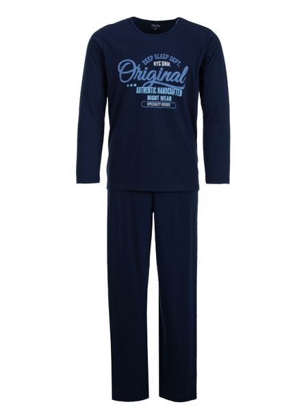 Henry Terre Schlafanzug Pyjama Set Langarm günstig online kaufen