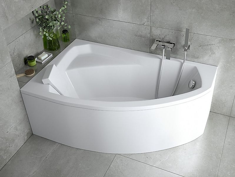 KOLMAN Badewanne Eckbadewanne Rima 130x85, (Links/Rechts), günstig online kaufen
