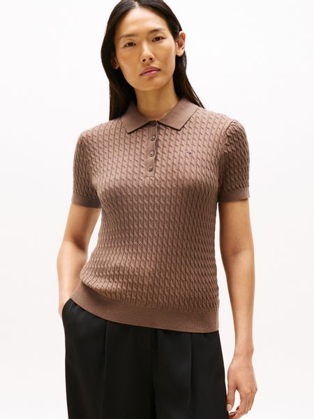 Tommy Hilfiger Poloshirt CO CABLE POLO-NK günstig online kaufen