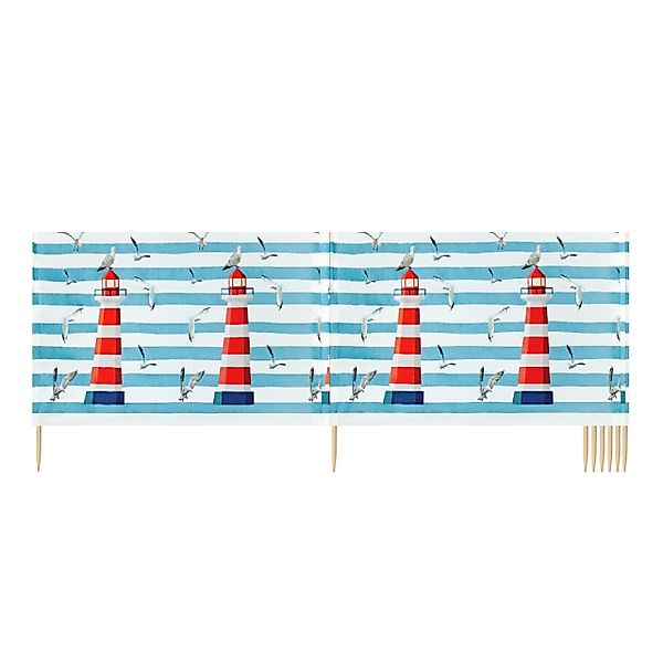 Ladeheid Windschutz Strand Sichtschutz 10m LAEX001 günstig online kaufen