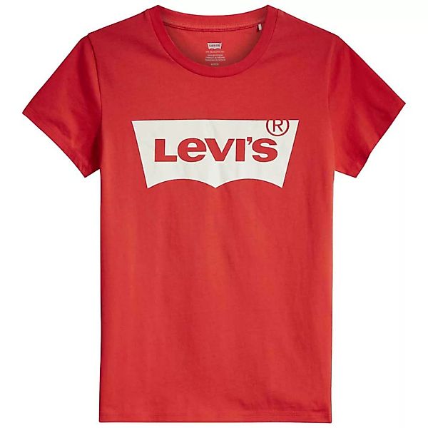 Levi´s ® The Perfect Kurzarm T-shirt XS Batwing Poppy Red günstig online kaufen