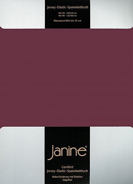 Janine Spannbettlaken ELASTIC 5002, Jersey-Elasthan, Gummizug: günstig online kaufen